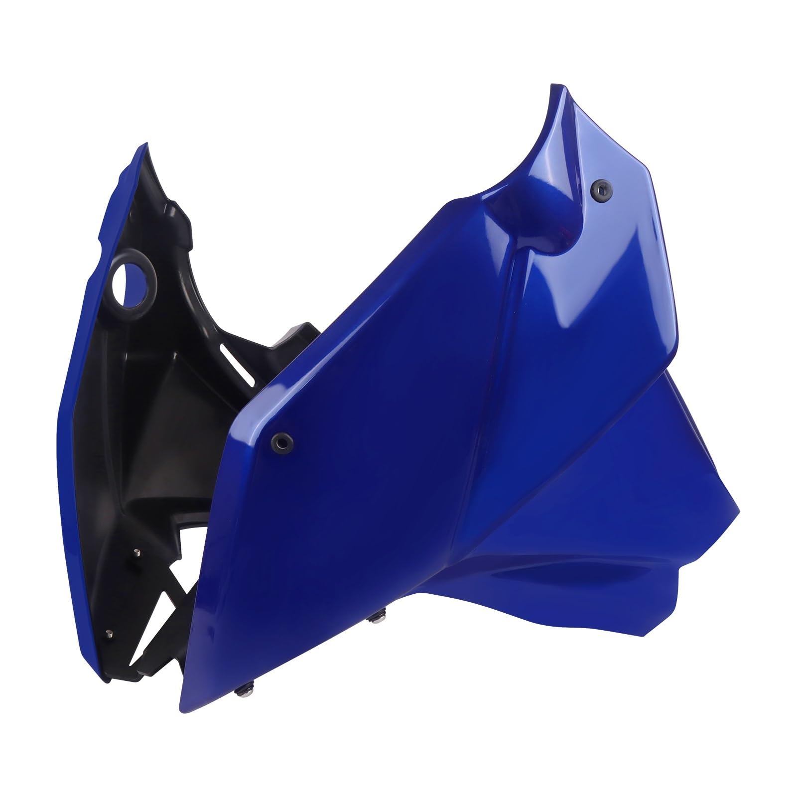 NKURTPC Motorbike Spoilers Fairing Fit For Yamaha MT07 FZ07 2020-2023 Frame Protector Engine Spoiler Belly Pan Lower Fairing Mounting Bracket(Blue)