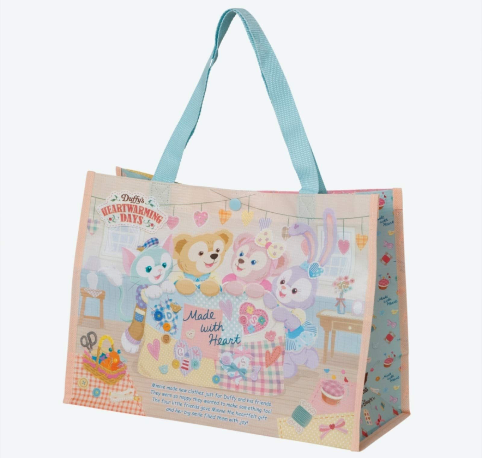 Amazon.co.jp: ダッフィー＆フレンズ ショッピングバッグ ダッフィーの 