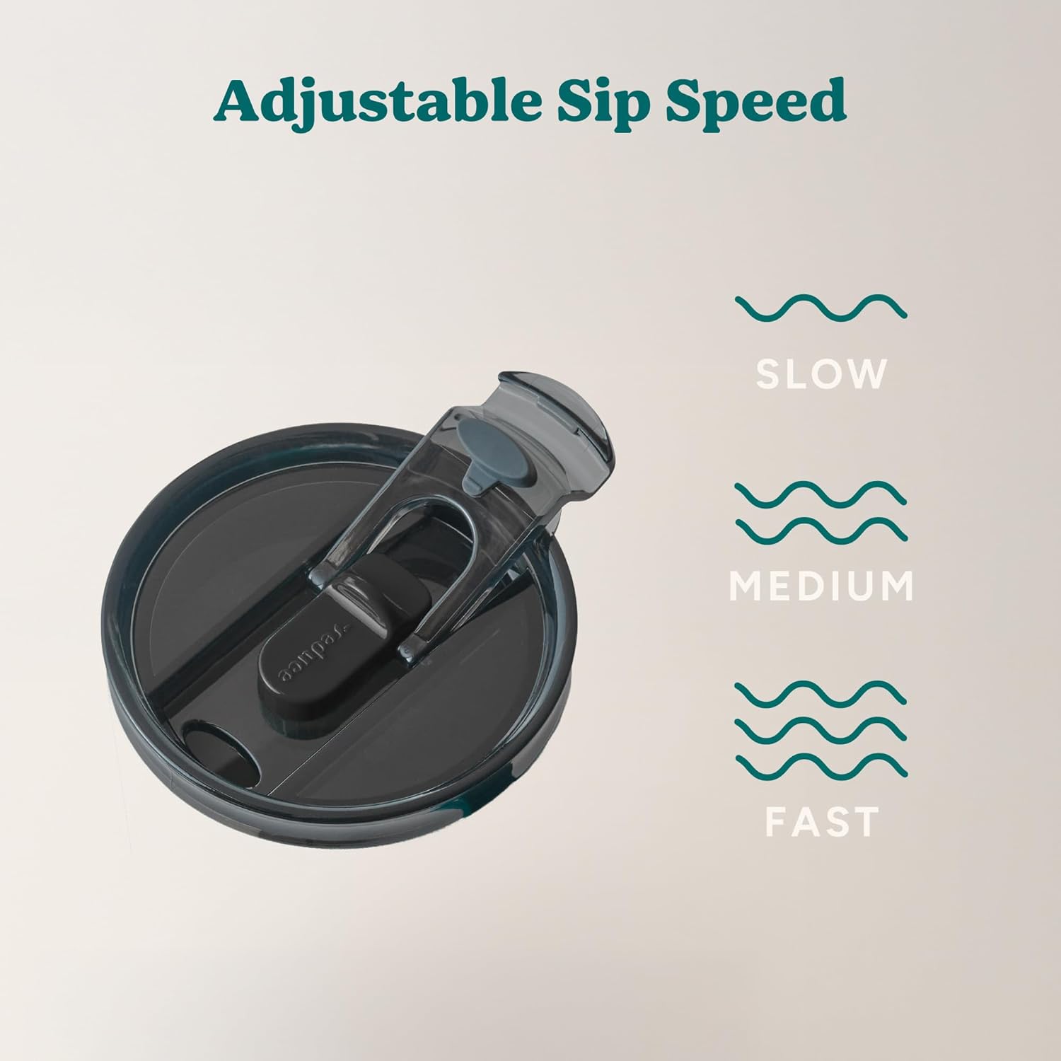 Reduce Coffee Mug Replacement Lid - Compatible with 14, 16, 18, 20 and 24 oz Reduce Hot1 Insulated Mugs and Tumblers - With Flo-Motion Steam-Release Vent, Ideal for On-The-Go Drinking - Image 6