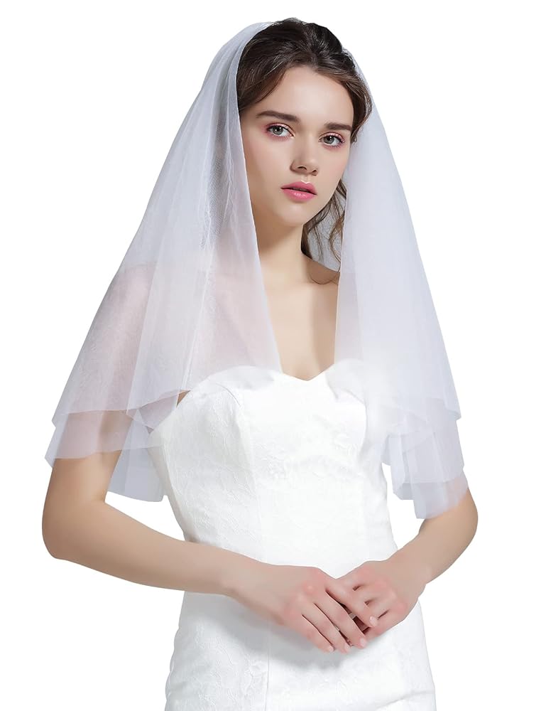 Amazon.co.jp: [BEAUTELICATE] ウェディングベール 結婚式 金属