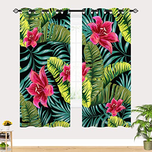 YUANZU Tropical Blackout Curtains - Image 2
