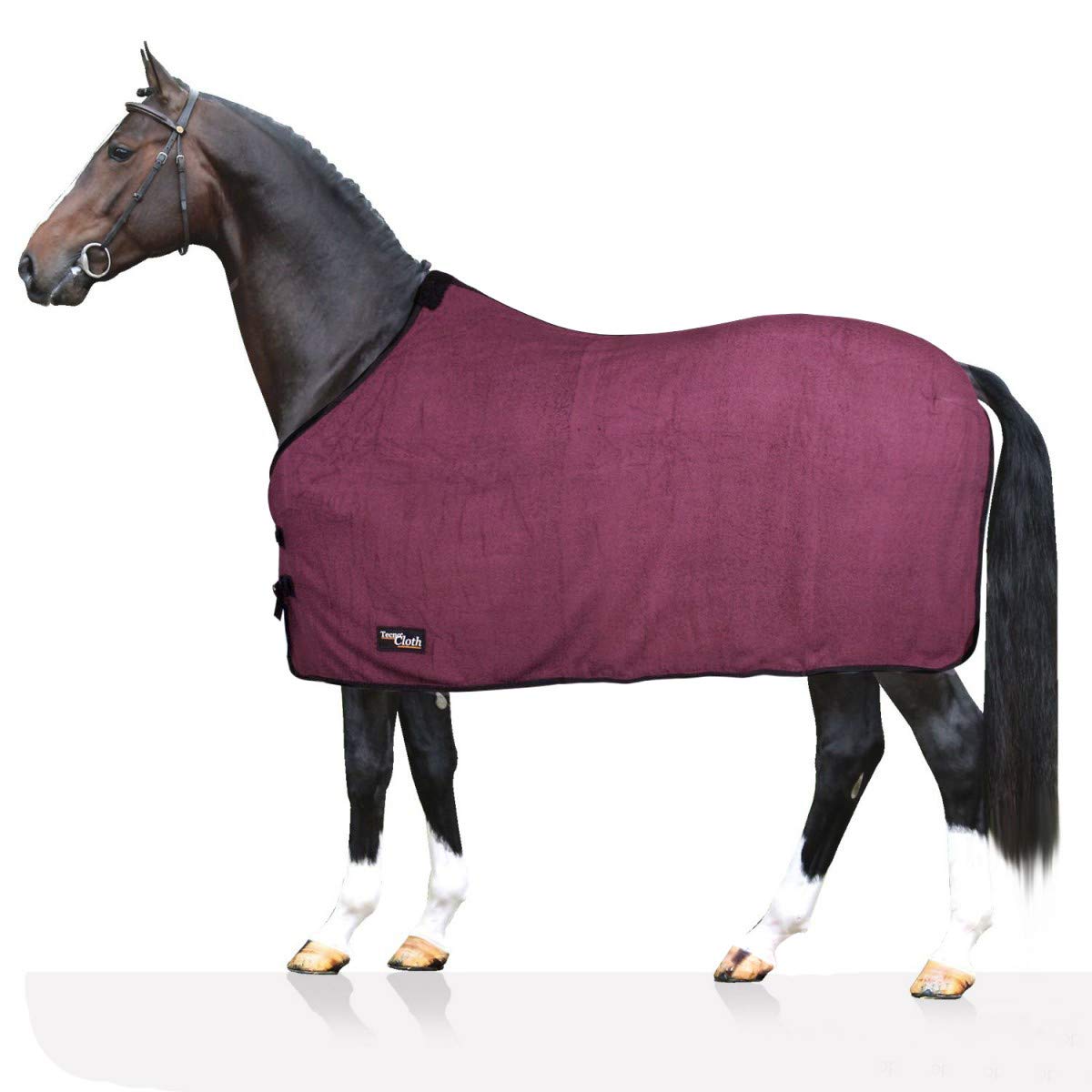 Couverture cheval tissu éponge Tecno séchante après effort