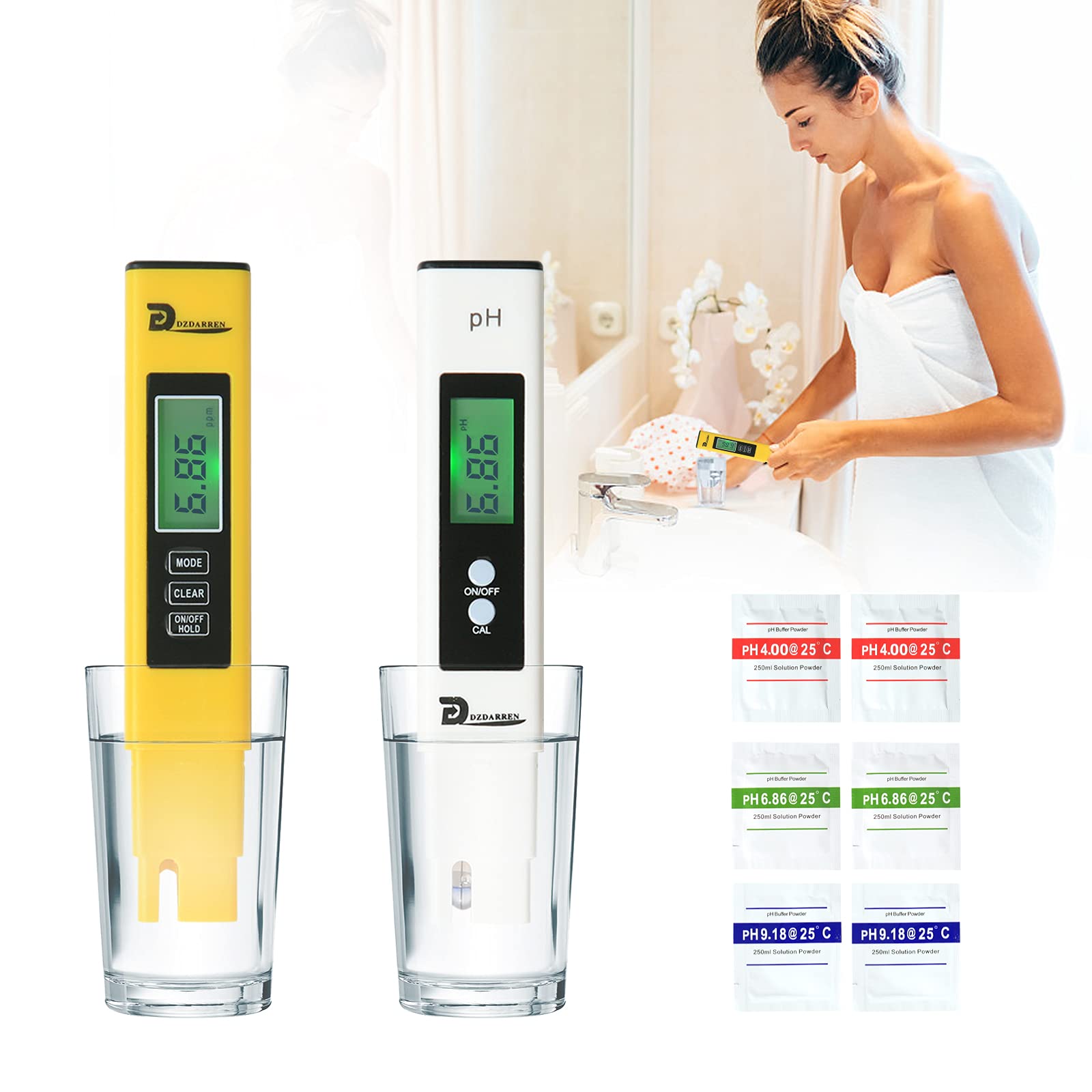 Buy Upgraded Digital PH Meter and TDS Meter Reliable for Water
