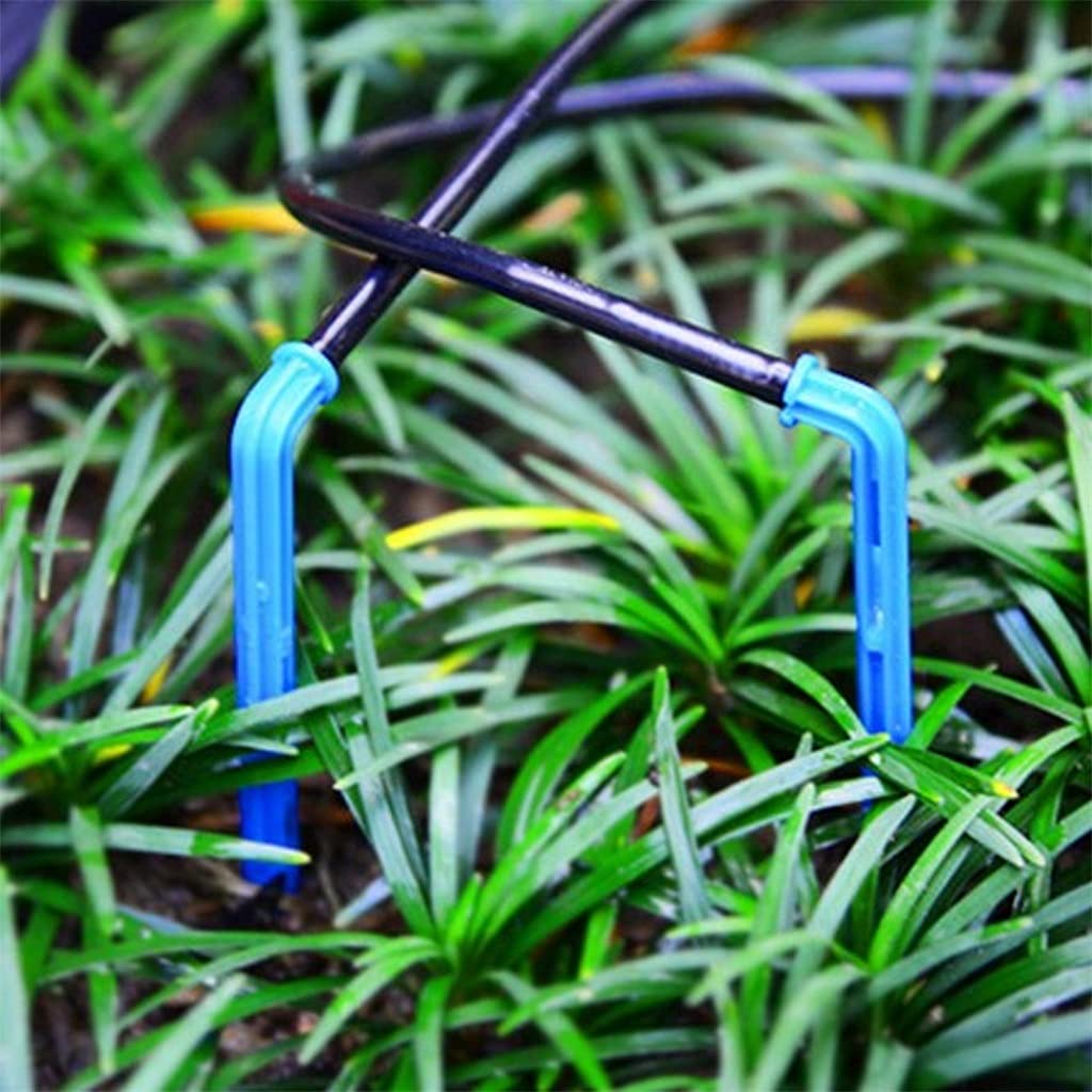 Riego del jardín Manguera de 3/5 mm Tubería de riego Tubería de 1/8 '' Invernadero Planta de bonsái Flor Flecha Tubo de riego por Goteo (Color : 120m)
