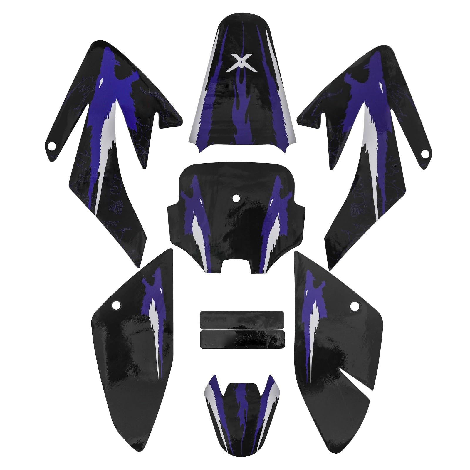 Amazon.com: YC Yier Full Set Graphics Kit Sticker Decals for