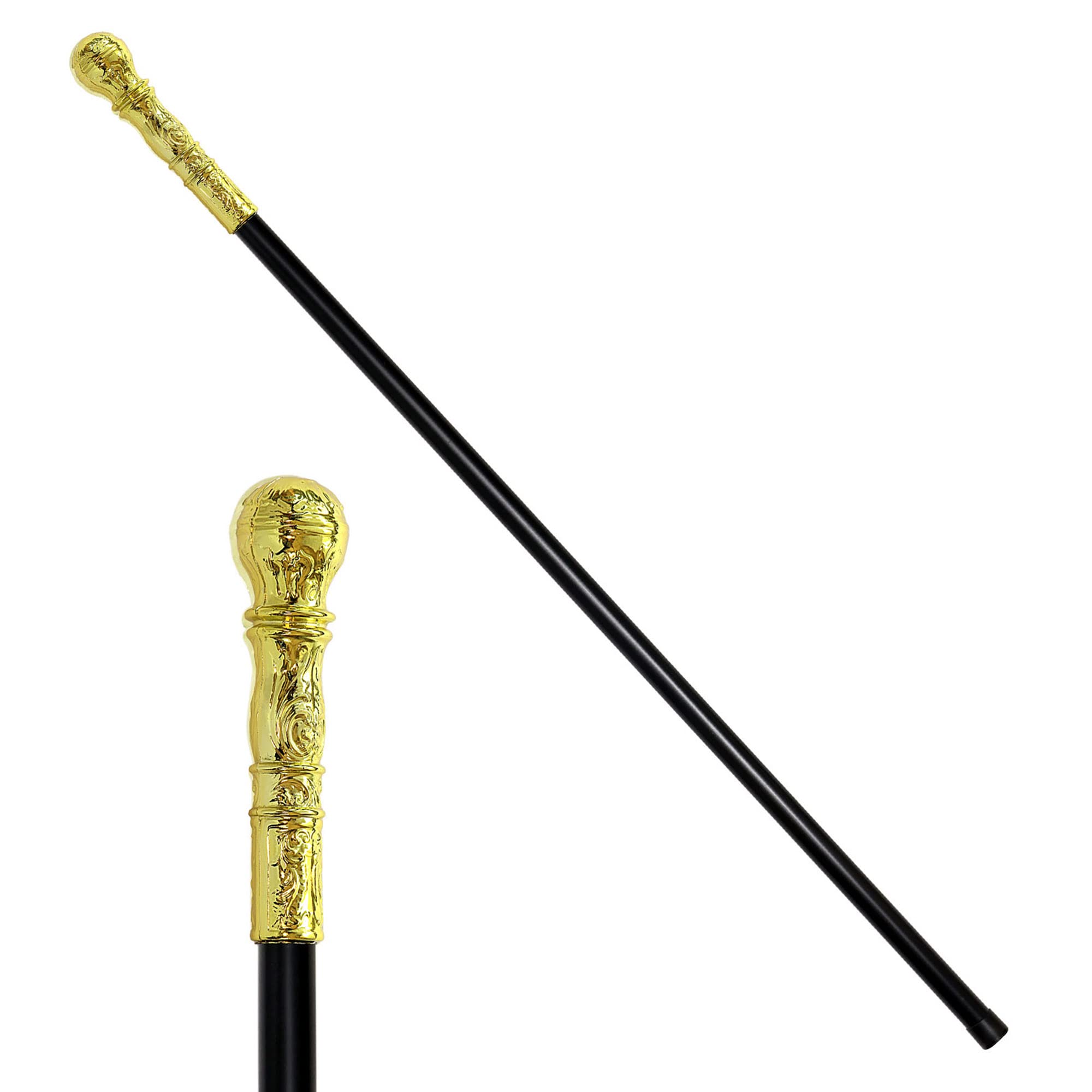 Widmann 8242K - Królewski laska ze złotą gałką, 107 cm