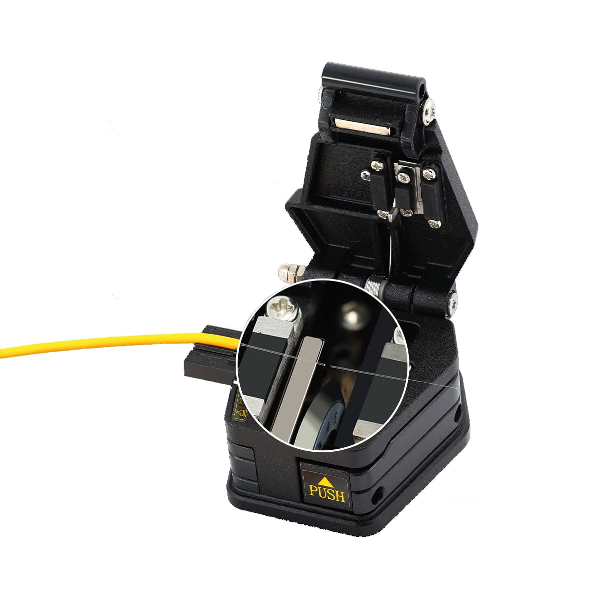 High Precision Fiber Cleaver Fiber Optic Tools Cable Cutters for 125um Diameter Fiber Optic