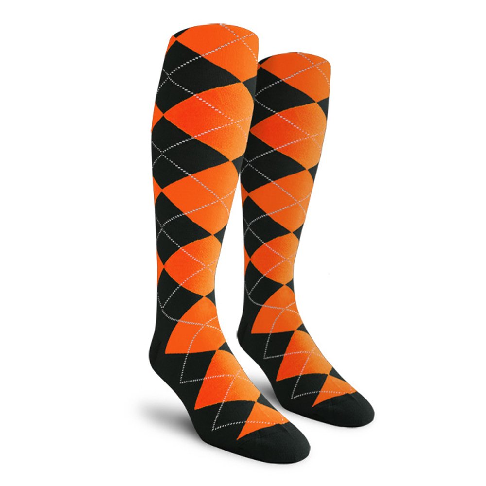 Golf Knickers Colorful Knee High Argyle Cotton Socks For Men Women and Youth (AA-ZZ)
