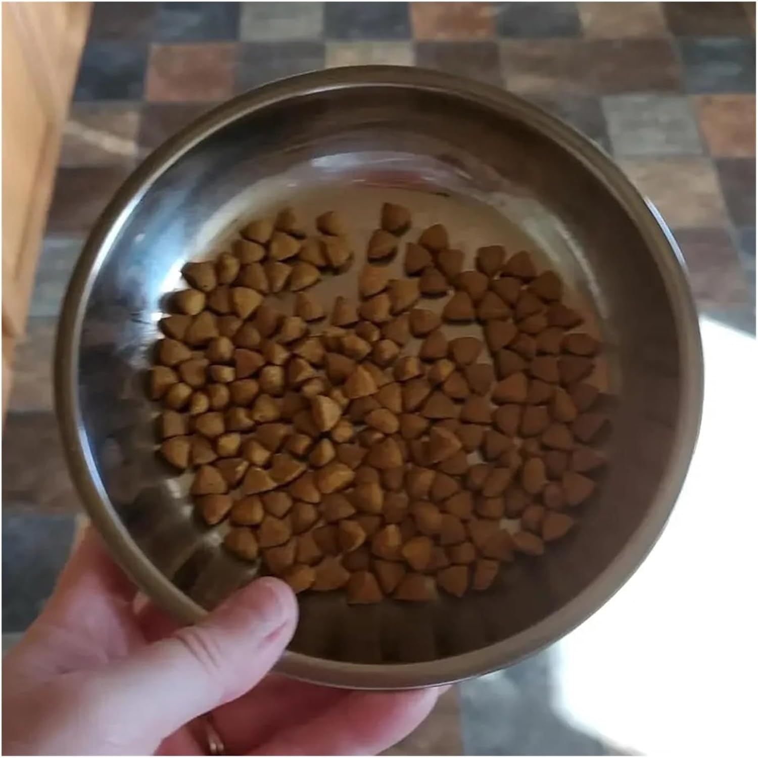 12PCS Cat Bowls,Shallow Wide Flat Food Stainless Steel,Metal Dishes