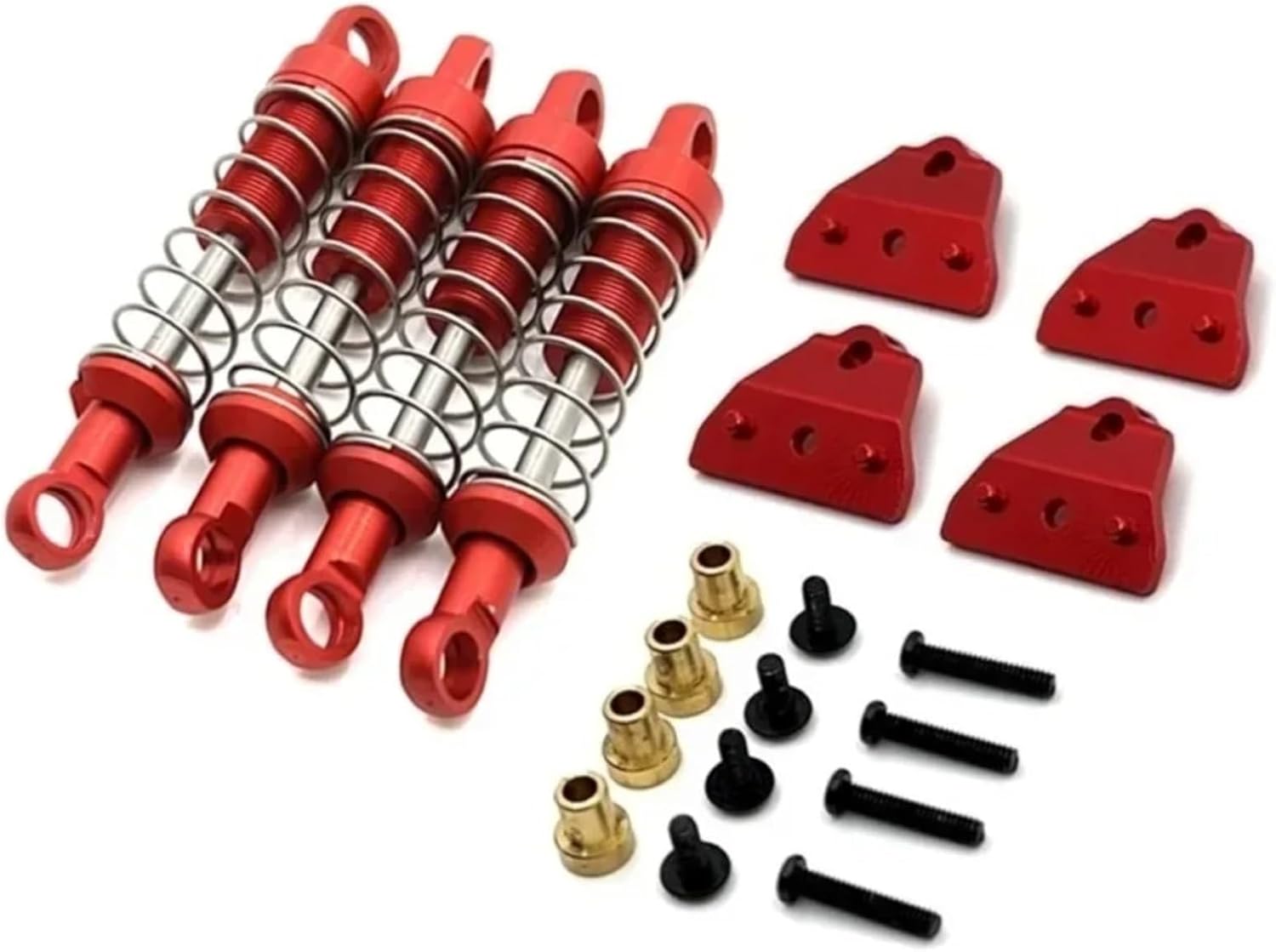 RC修理部品 For MN78 For MN168 1/12 RC カーアップグレード部品アクセサリー金属ショックアブソーバーとショ