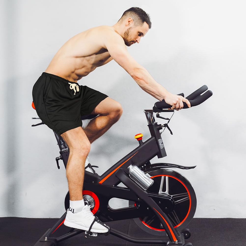 3-Zoll-Laufshorts Herren Sport Shorts Sommer Kurze Hose Fitness Training Hosen Outdoor Sporthose Elastische Taille Jogginghose Kurz Laufhose mit Taschen Trainingshose Bodybuilding-Shorts (M~L)