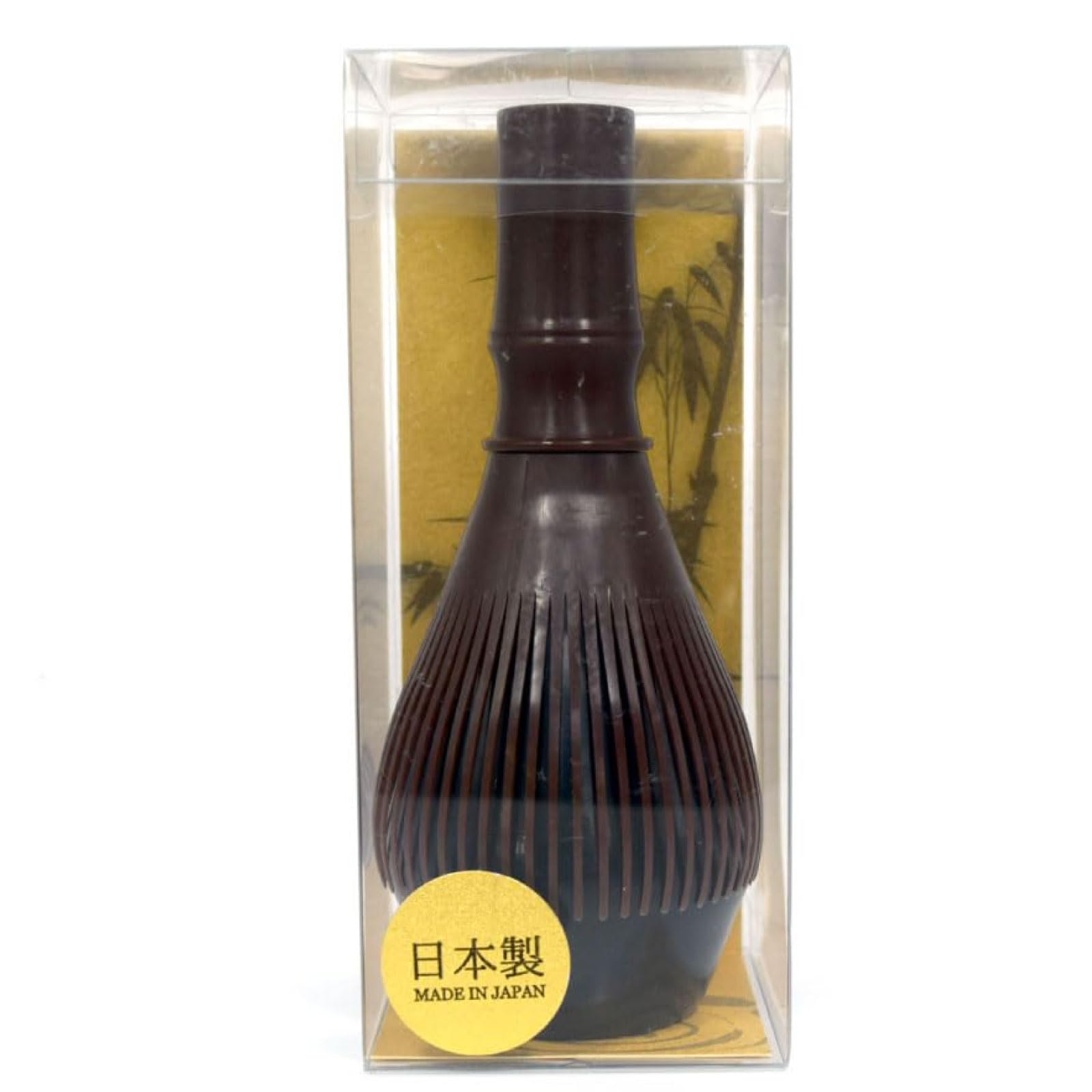 Amazon | 茶道具 樹脂茶せん 煤竹色 ブラウン 日本製 くせ直し付き