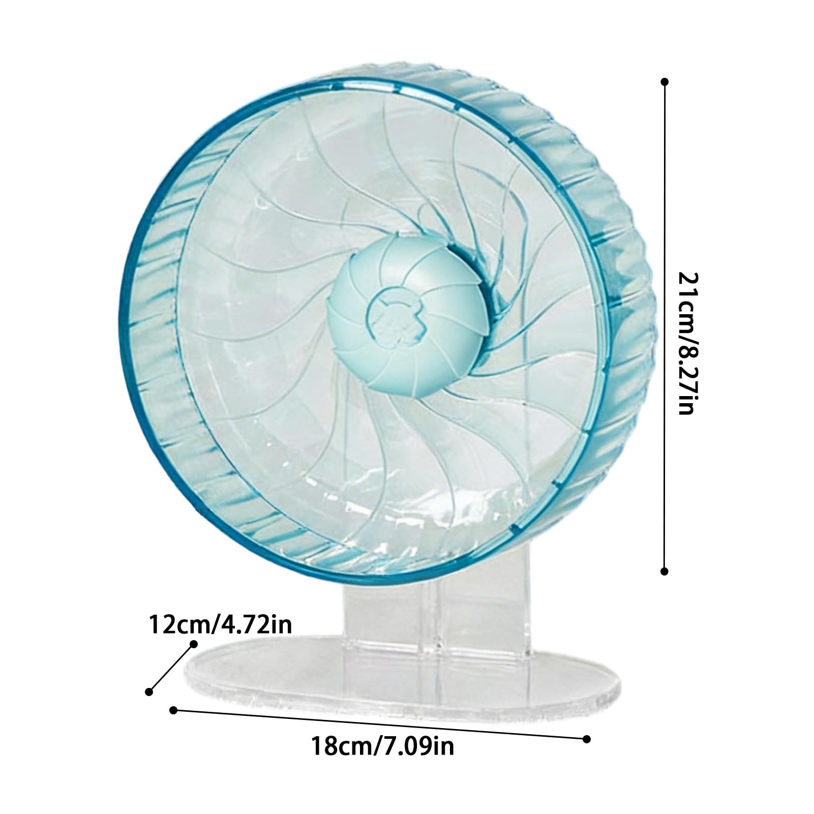 Kołowrotek dla Chomika Regulowana Wysokość Obrotowe Koło Do Biegania | Wheel do Ćwiczeń dla Gryzoni Dla Myszy Gerbila Szczura Wzbogacenie Słodkiego Lotopałnka Jeża Fretki Królika