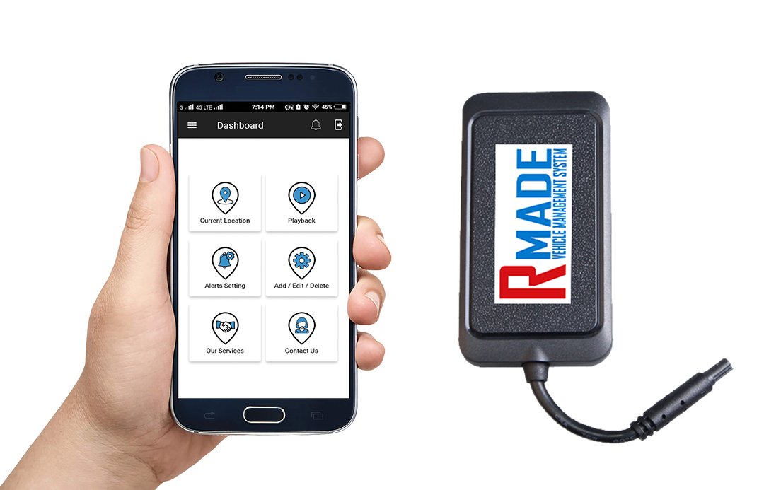 RMADE Panic Button GPS Tracker/ARAI Approved GPS Tracker/Govt Approved