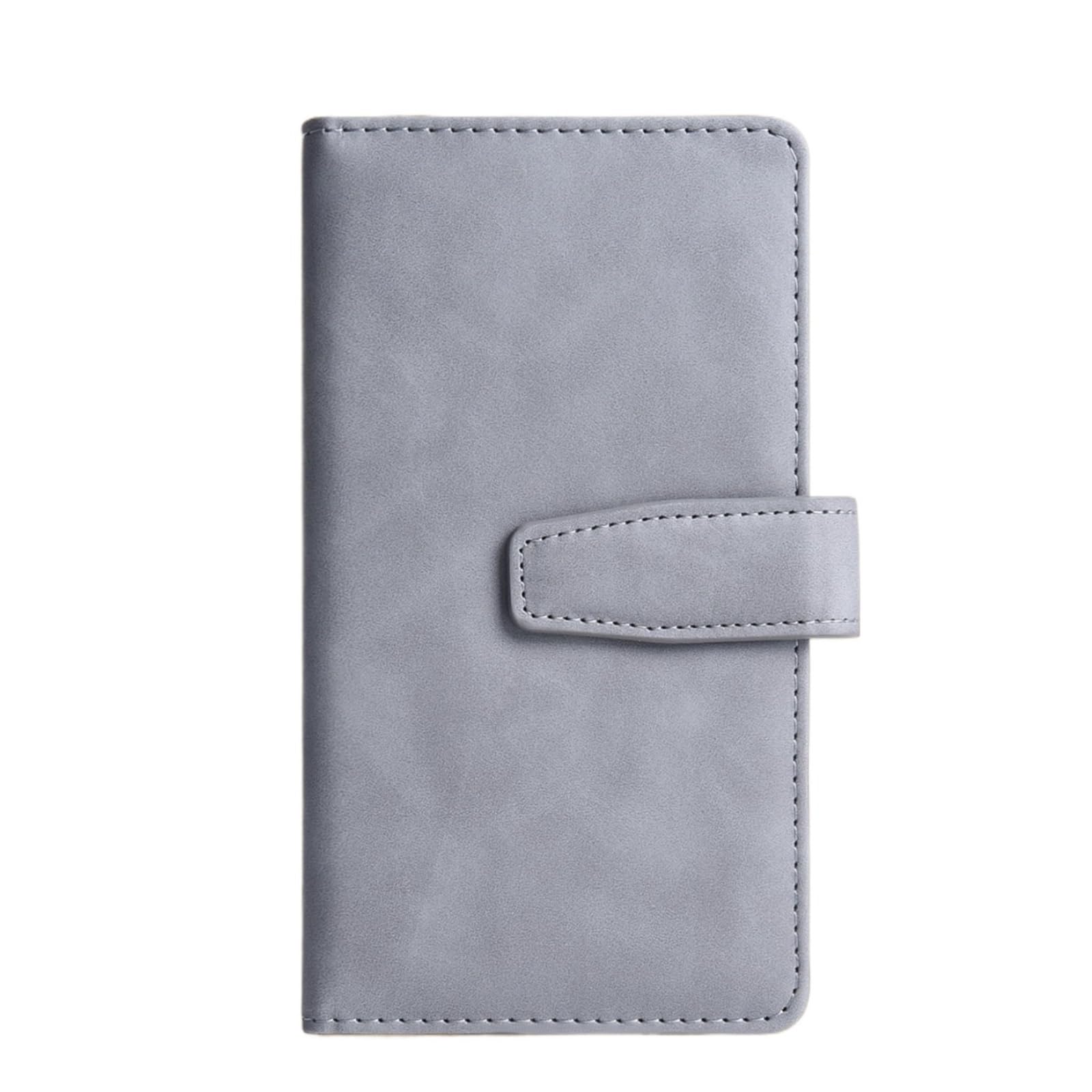 Bloc-Notes Bloc-Notes Quaderno A6 for Verbali di Riunioni, Libro Tascabile for Contabilità con Tasca for Penna cancelleria per Ufficio(Grey)