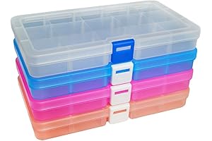 DUOFIRE Loom Band Organizer Container Storage Box