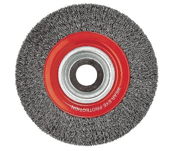 Osborn Crimped Steel Wire Wheel. Price per 1. (Crimped Steel Wire, 125mm x 18mm x 20mm)