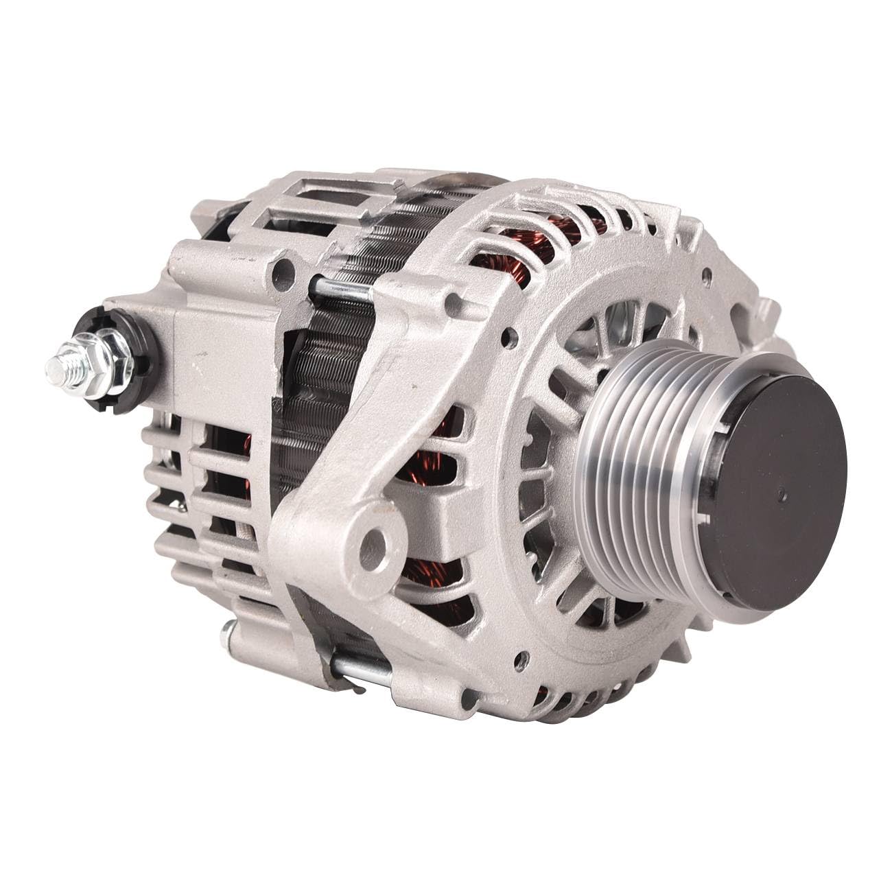 Bapmic Alternador 100 A 12 V compatible con Nissan Patrol GR V Wagon Y61 3.0 DTi Terrano II R20 3.0 Di 4WD 23100-VC100