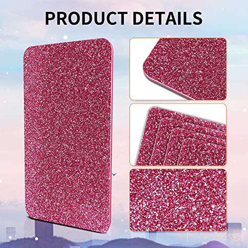 Image of Acrylic Sheets Both-Side Glitter Acrylic Sheets 1 /8 Thick for Laser Cutting Engraving Plexiglass Sheets for Art Design Crafting DIY Home Decore Festival Ornaments (4, New-Multi-Color, 12X12inch)