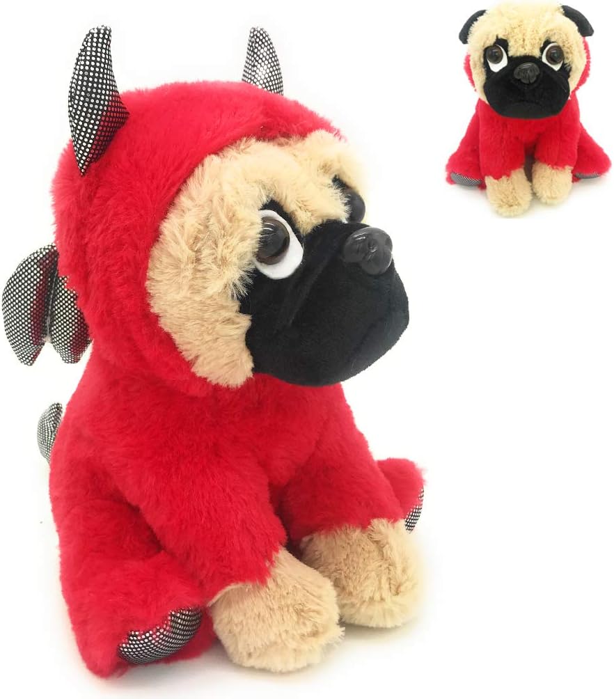 TRUDI 29726 CANE CARLINO GLAMOUR SET CM 30 NUOVO RARISSIMO PELUCHE SC 30