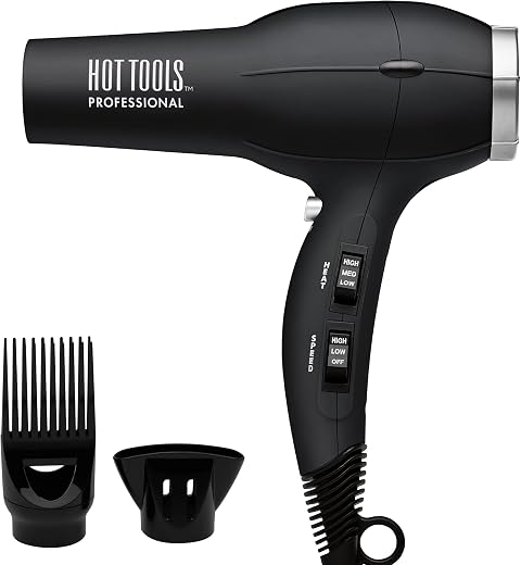 Hot Tools 1023 Ionic Turbo Dryer - Black