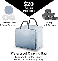 Vista 4 de iCarCover Compatible con Ford Deluxe de 2 puertas 1938-1942 Premium Full Car Cover impermeable resistente a todo tipo de clima, personalizada