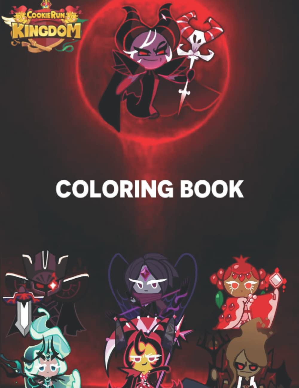Cookie Run Kingdom Coloring Book: Amazing Illustrations For Kids Children, Teen, Adults To Color And Stimulate Creativity, Great Gift For All Cookie Run Kingdom Lovers
