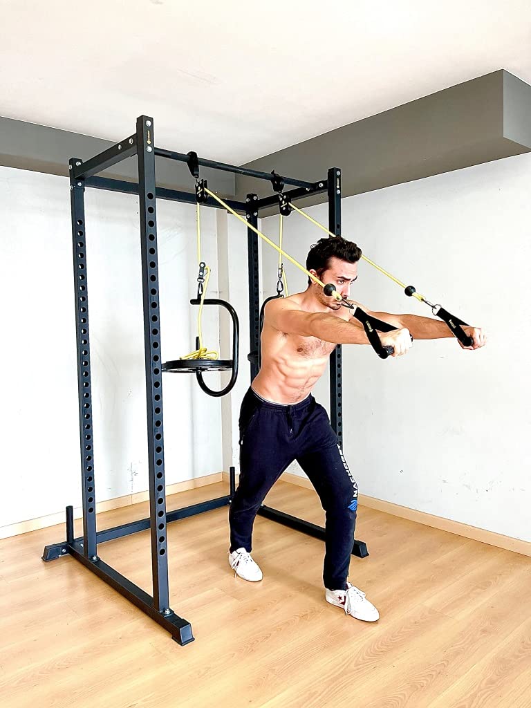 Poleas portátiles para musculación y Fitness Easypull Bodybuilder MAX