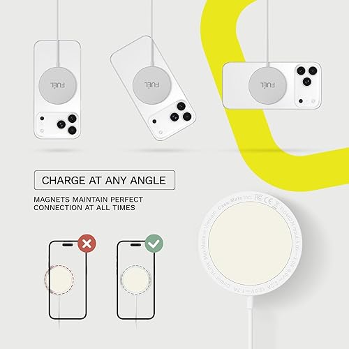 Miniatura 6 de Cargador MagSafe de carga rápida para iPhone - Combustible - Cargador inalámbrico magnético de 15 W - Almohadilla de carga magnéticaMagSafe para