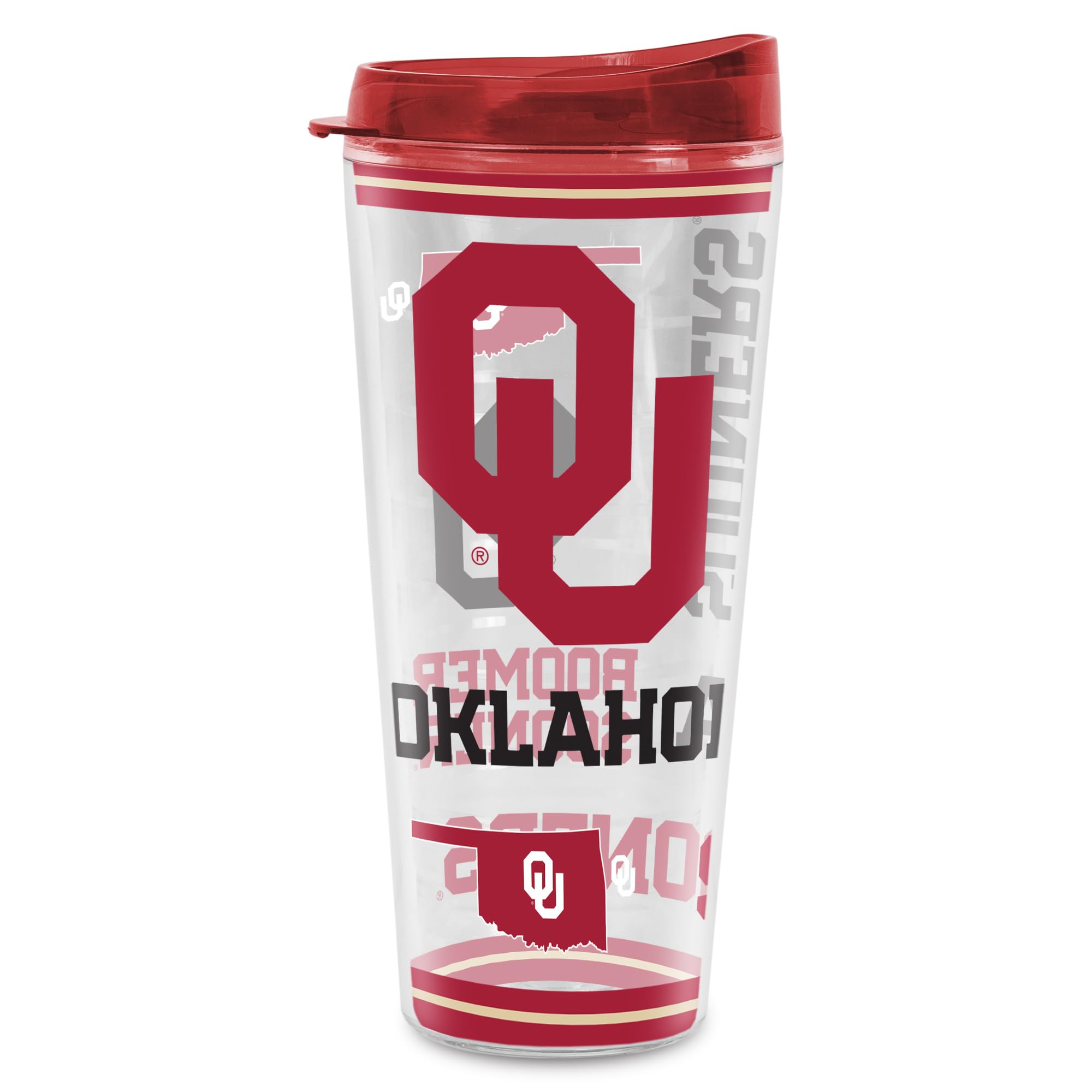 Rico Industries NCAA College Double Wall Mayhem 16oz Or 20oz Tritan Tumbler W Lid