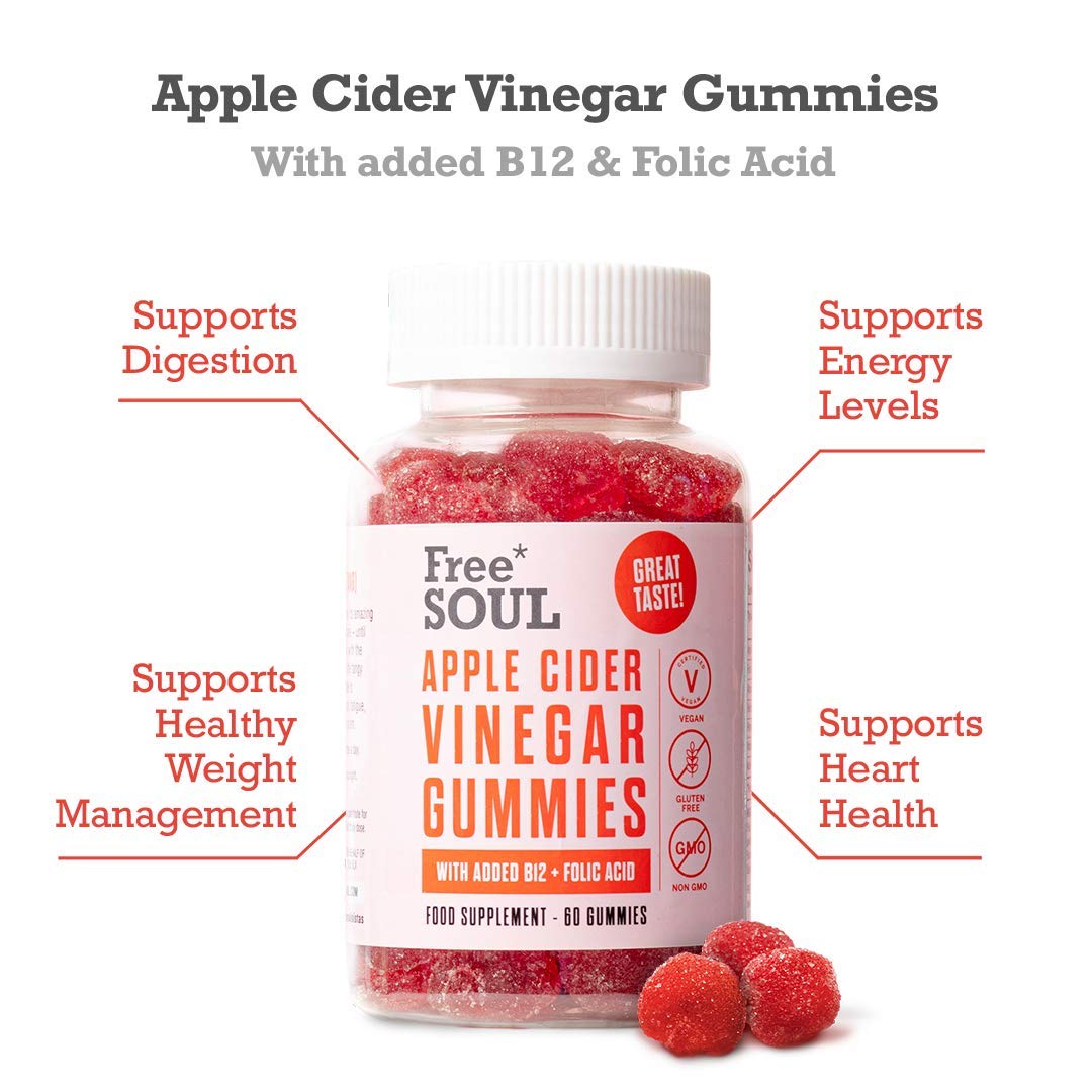 Apple Cider Vinegar Gummies with The Mother 1000mg Enhanced with