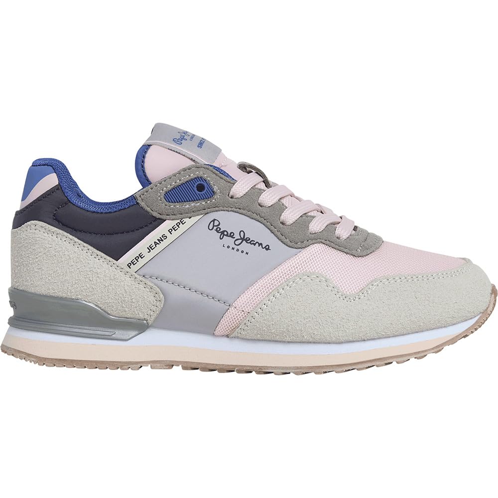 Pepe Jeans London Bet G Sneak, Yellow (Pastel Lemon Yellow), 5.5 UK