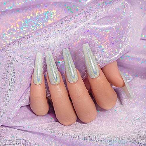 Set de 7 Esmaltes de Gel Neon Holográfico miniatura 6