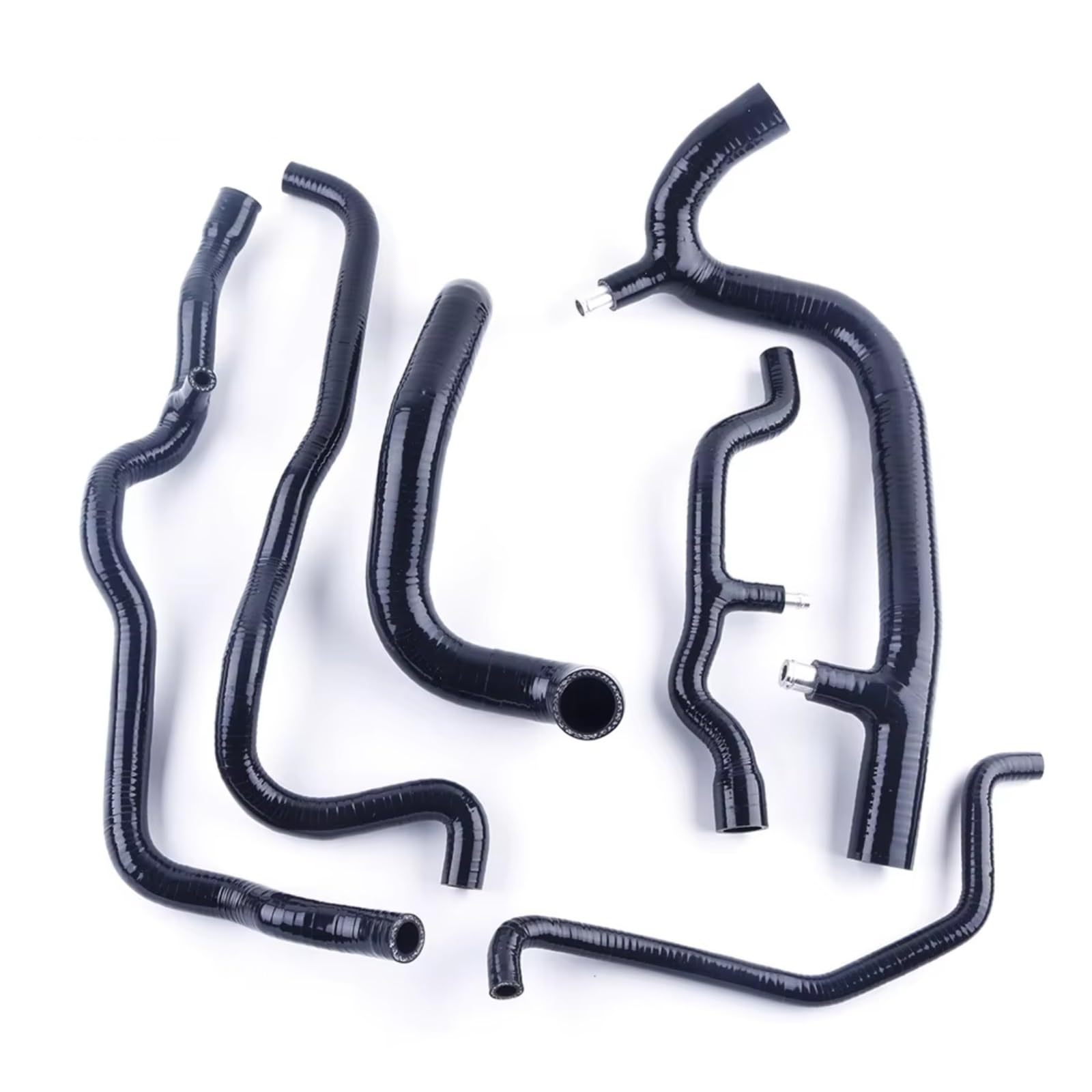Durite de radiateur Compatible Avec Clio 172 182 Pour Moteur RS F4R 1999-2006 Kit De Tuyau Radiateur Chauffage Tube Liquide De Refroidissement De Voiture 6 Pièces