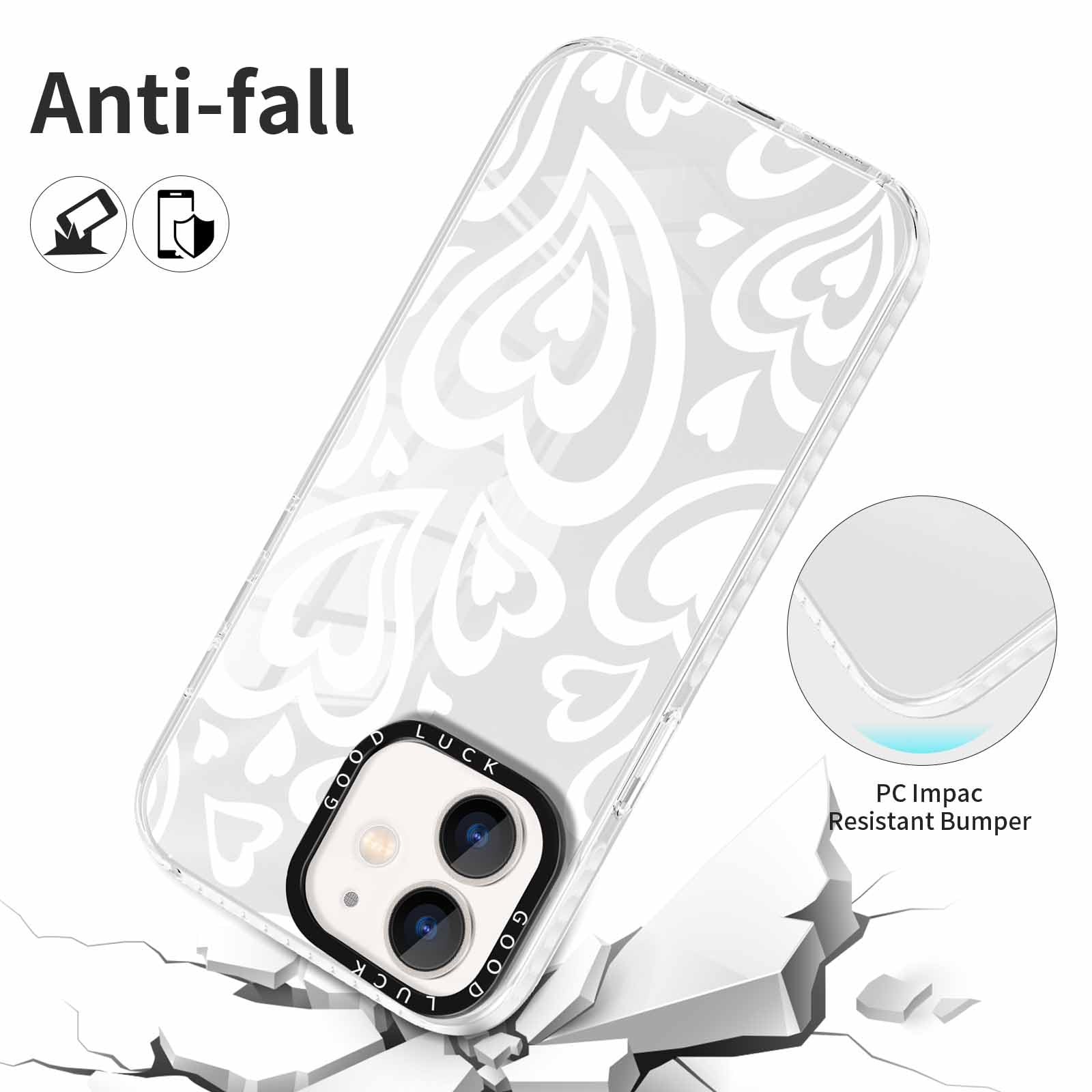 Foonary 2 Pack Phone Case Compatible With IPhone 11 6.1