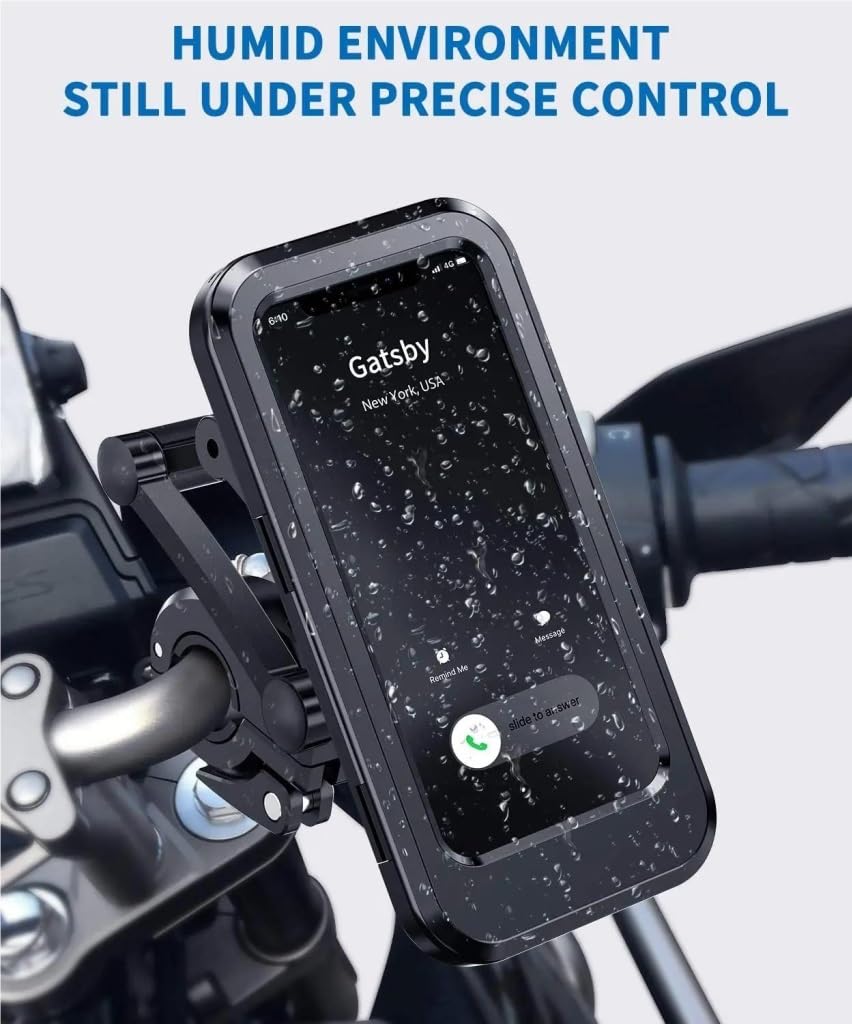 Support De Téléphone Étanche pour Vélo Et Moto Universel Guidon Cellulaire Accessoires Cyclisme