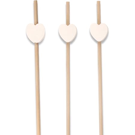 BambooMN Brand - Premium Decorative Tulip End Cocktail Bamboo