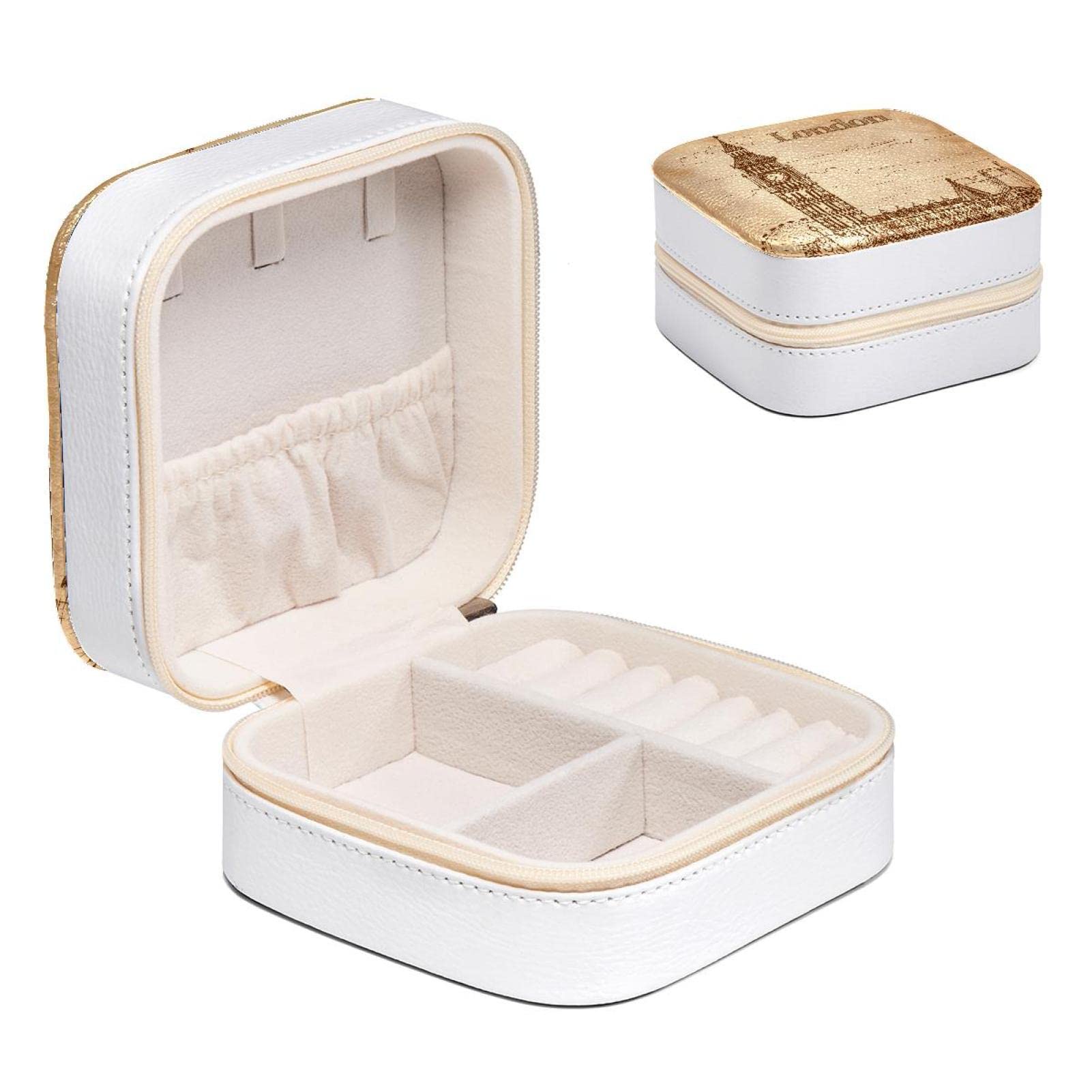 Boîte à bijoux pour femme et fille organisateur rétro de bagues à Londres