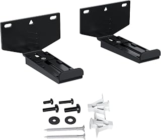 ECHOGEAR Universal Soundbar Wall Mount for Samsung Vizio LG - Dolby Atmos Depth Adjustable, 20lb Capacity, Easy DIY Install