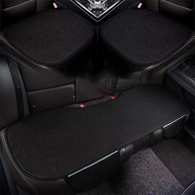 車のシートクッション、に適用 トヨタアクア10シリーズ シートクッション、アイスシルクシートクッション、ファッショナブル、通気性、滑り止め、オールシーズン対応