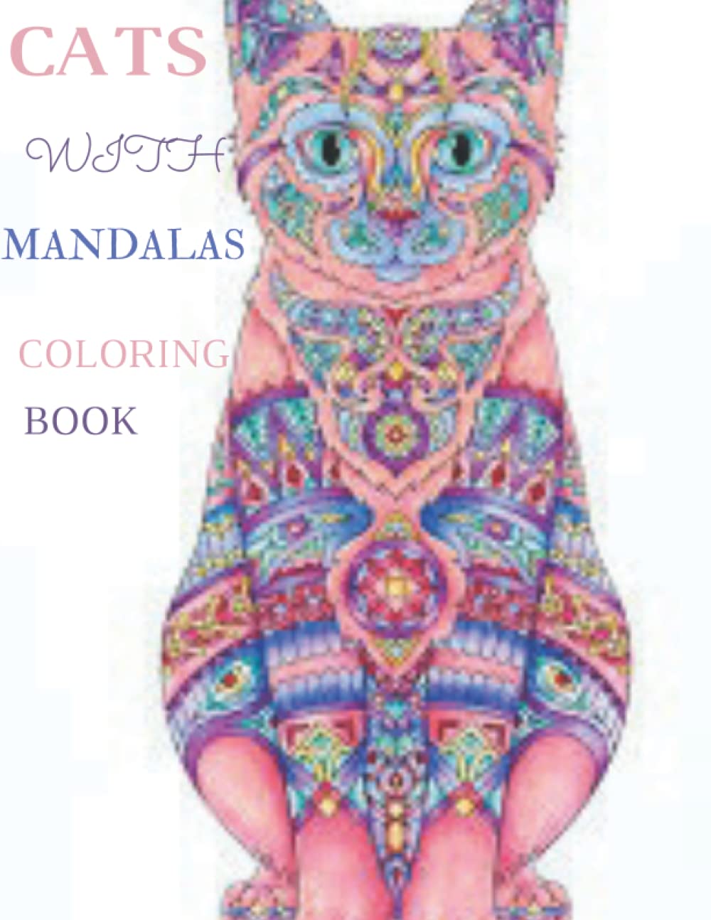 Cat Mandalas: coloring book