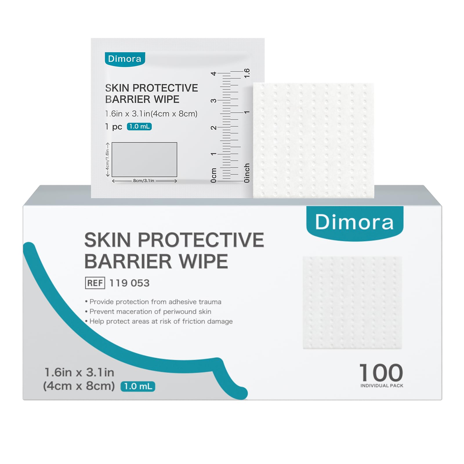 Dimora Skin Barrier Wipes - Alcohol-Free & Gentle -1