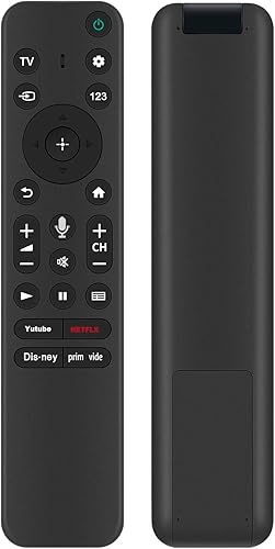 Miniatura 4 de Allimity RMF-TX800U RMFTX800U Control remoto de comando de voz de repuesto compatible con Sony Bravia LED TV XR-65X90K XR-75X90K XR-85X90K XR-65X95K