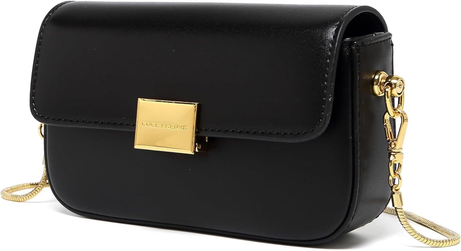 Women's chain crossbody small square bag, fashionable designer mini shoulder bag, women's mobile wallet - Image 7