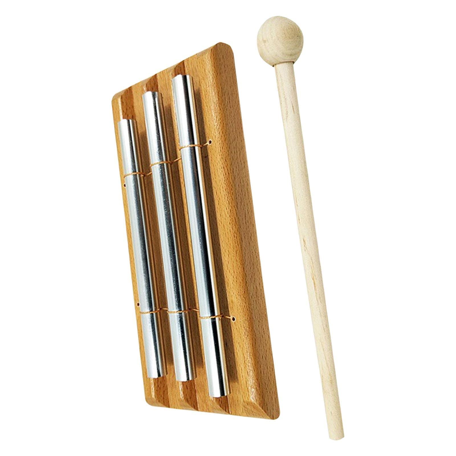 Percussão Musical 1/2/3 Tone Metal Golden Bar Chimes Strumento A Percussione Per Feste Principianti Di Strumenti A Percussione È Semplice E Divertente Xilofoni (Color : Style03)