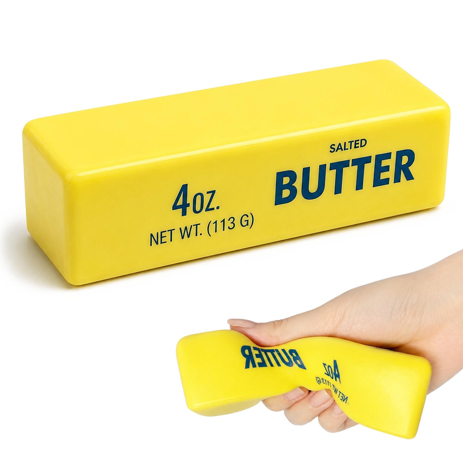 5.3 Inch Butter Squishy, Soft Squishy Toy for Daily Fun and Leisure, Ideal for Home Office and Short Rest Moments, Lightweight Handheld Design Wonderful for Quick Casual Play