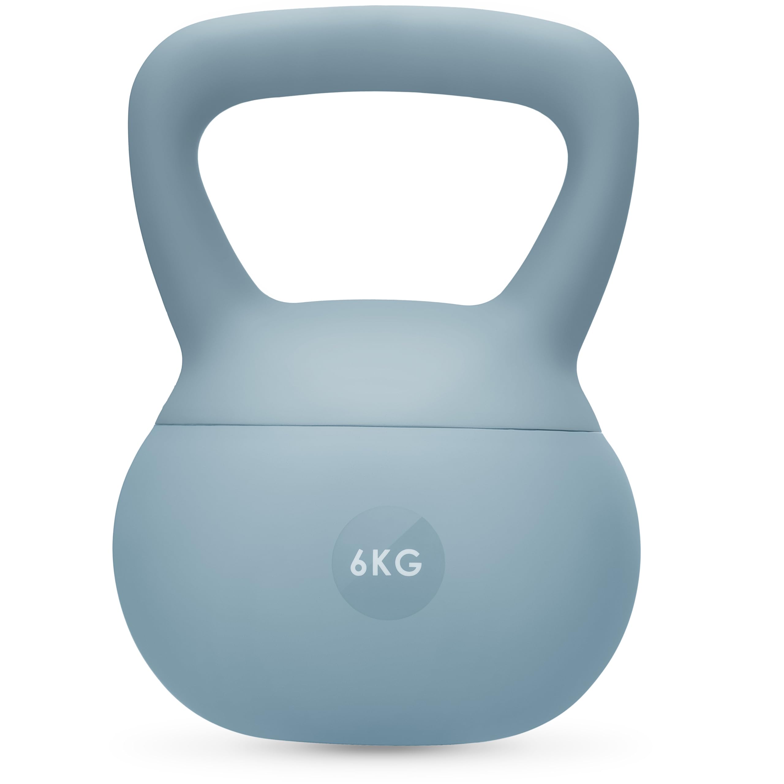 Gymtek Kettlebell 4-12 kg, Pilates Poids Musculation Femme, Soft Kettlebell Fitness pour Workout, Haltere Musculation avec poignée, Kettlebells Souple Ideal Fitness materiel pour Sport Maison