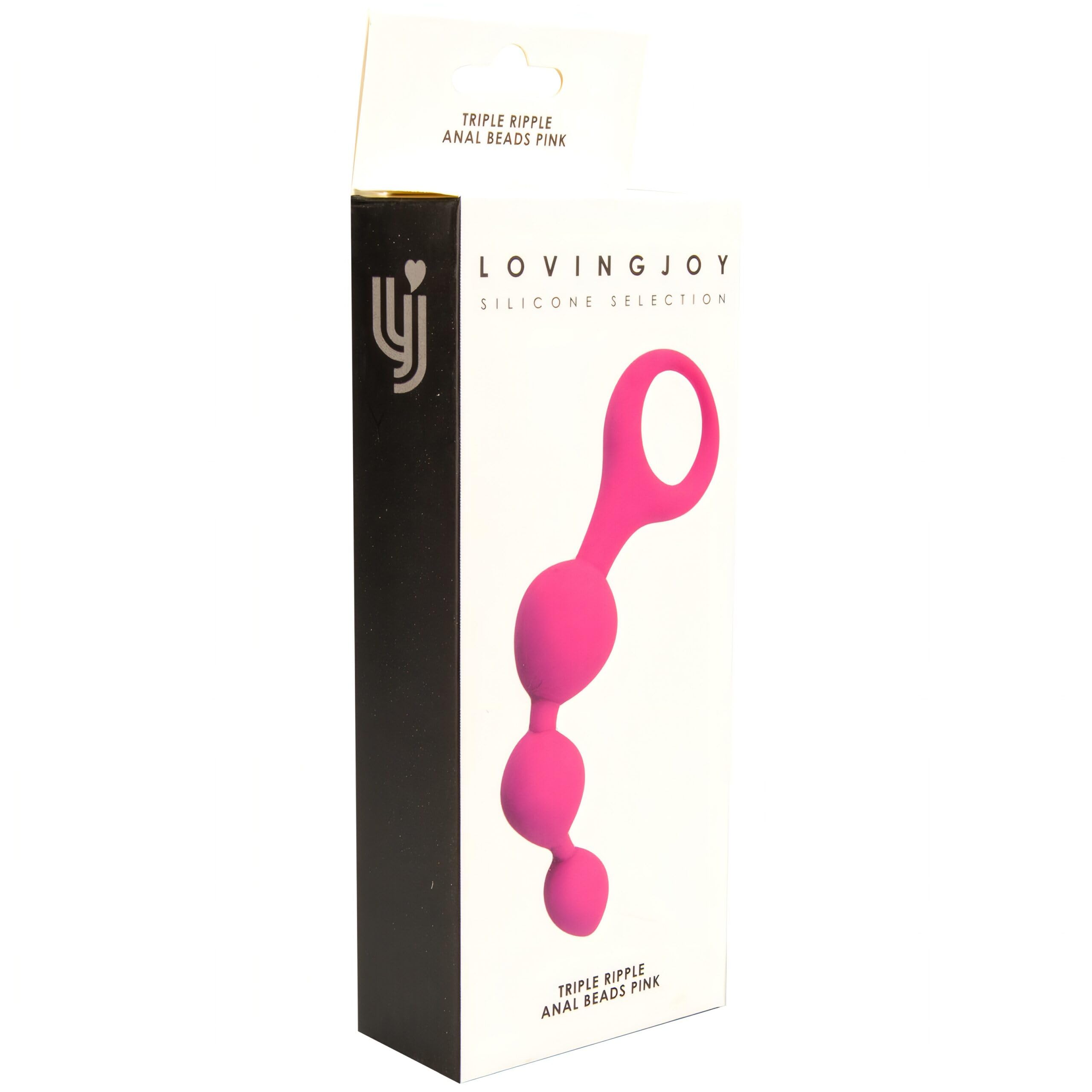 Loving Joy Triple Ripple Bolas Anales, Color Rosa - 1 Juguete