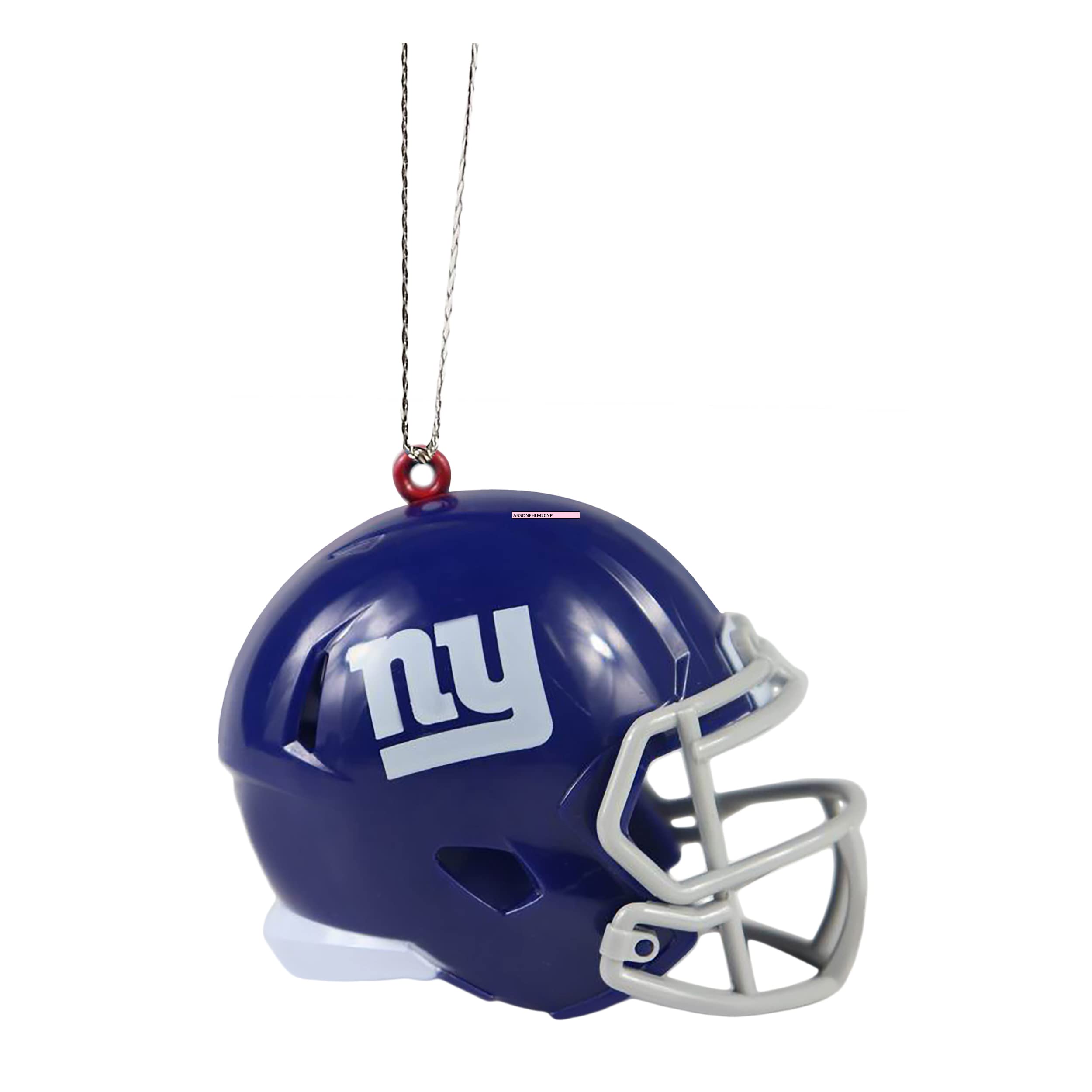 Foco Copper Nfl New York Giants Helmet Bauble Christmas Tree Pendant Ornament