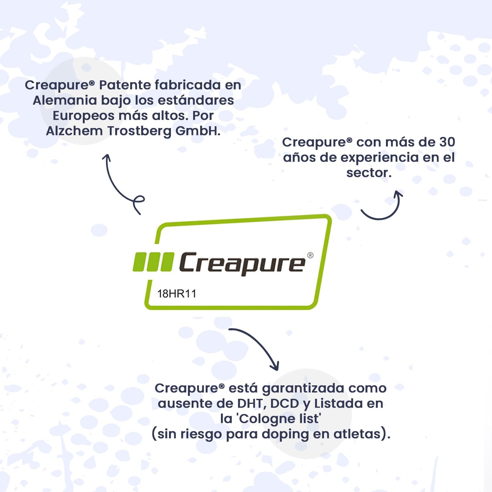HSN Creatina 100% CREAPURE en Polvo Sin Sabor 500g | 100% Monohidrato de Creatina Micronizada | No Incluye Dosificador | Sin Añadidos y Libre de Contaminantes | No-GMO, Vegano, Sin Gluten
